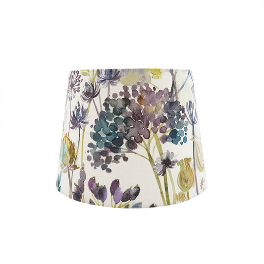 Voyage Hedgerow Blue French Drum Lampshade