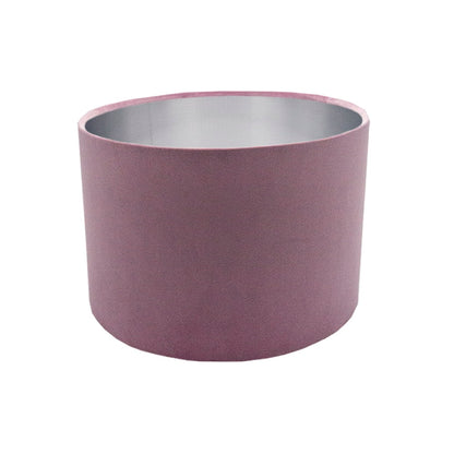 Lavender Velvet Drum Lampshade