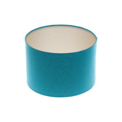 Aqua Blue Drum Lampshade