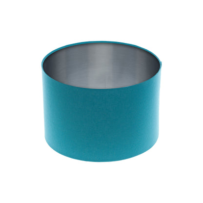 Aqua Blue Drum Lampshade