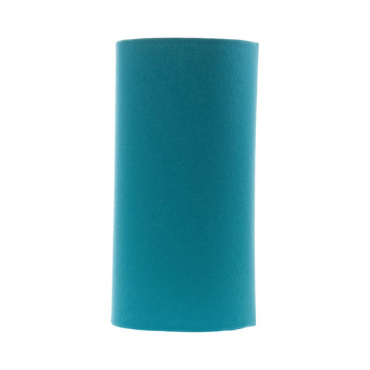 Aqua Blue Tall Drum Lampshade