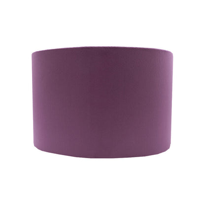 Aubergine Velvet Drum Lampshade