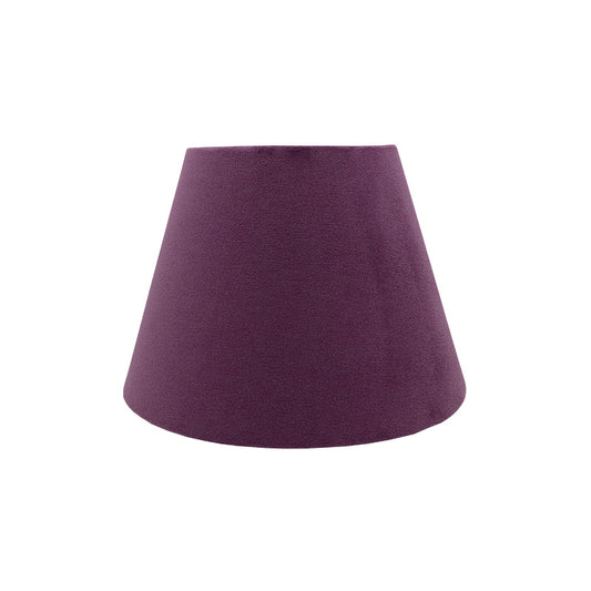 Aubergine Velvet Empire Lampshade