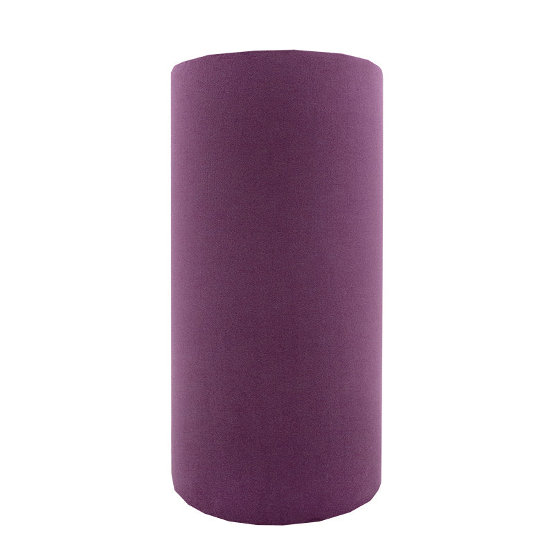 Aubergine Purple Velvet Tall Drum Lampshade
