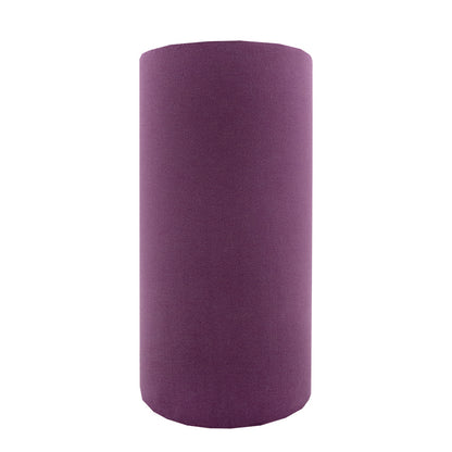 Aubergine Purple Velvet Tall Drum Lampshade