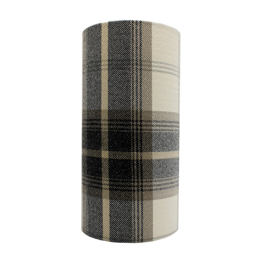 Balmoral Charcoal Tall Drum Lampshade