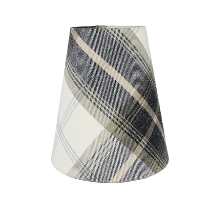 Balmoral Charcoal Tall Empire Lampshade
