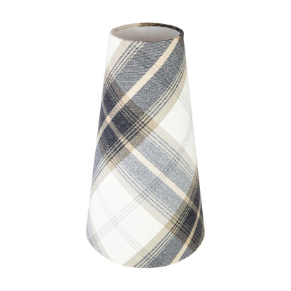 Balmoral Charcoal Tall Tapered Lampshade