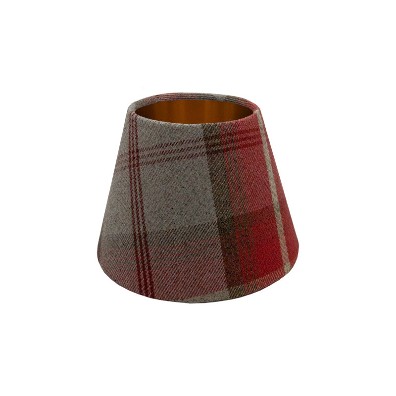 Balmoral Cherry Tartan Empire Lampshade