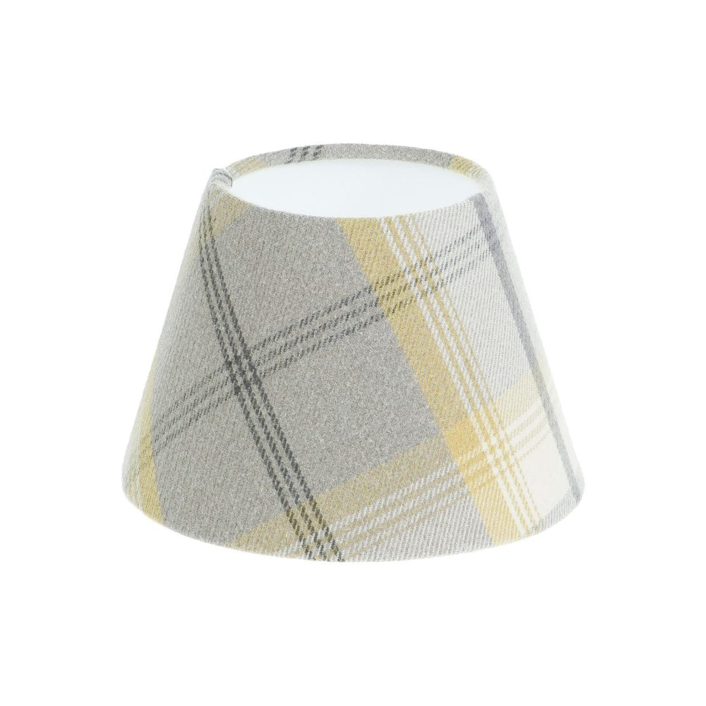 Balmoral Citrus Tartan Empire Lampshade