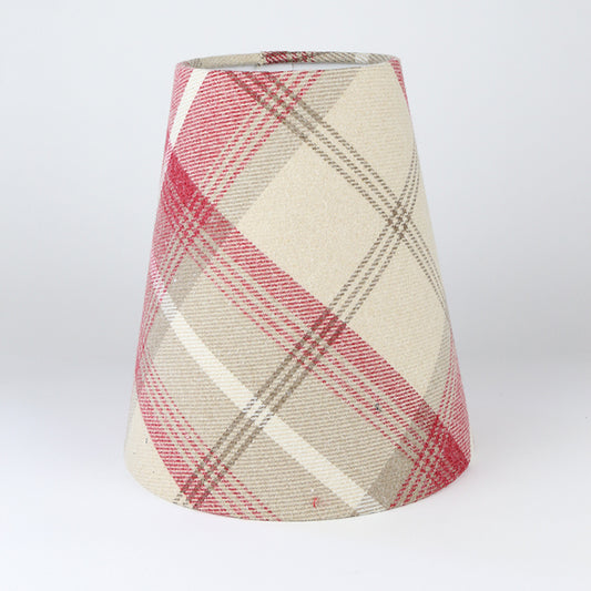 Balmoral Cranberry Tall Empire Lampshade