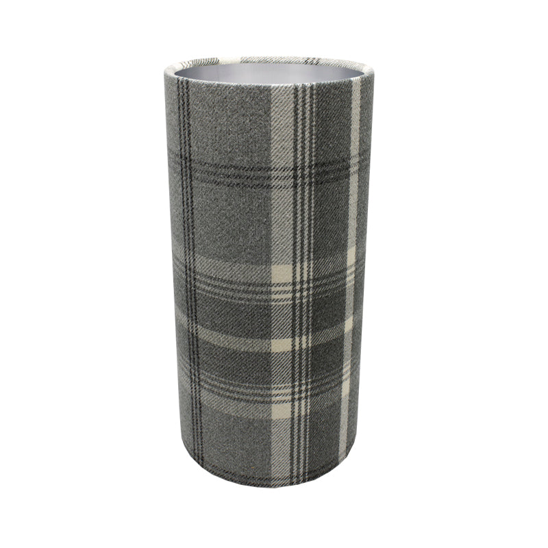 Balmoral Dove Grey Tall Drum Lampshade