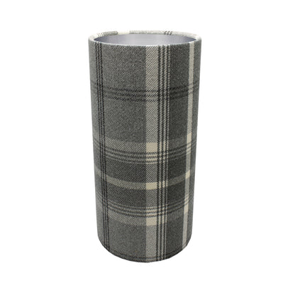 Balmoral Dove Grey Tall Drum Lampshade