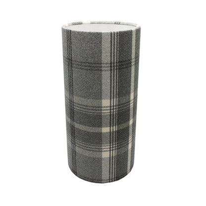 Balmoral Dove Grey Tall Drum Lampshade
