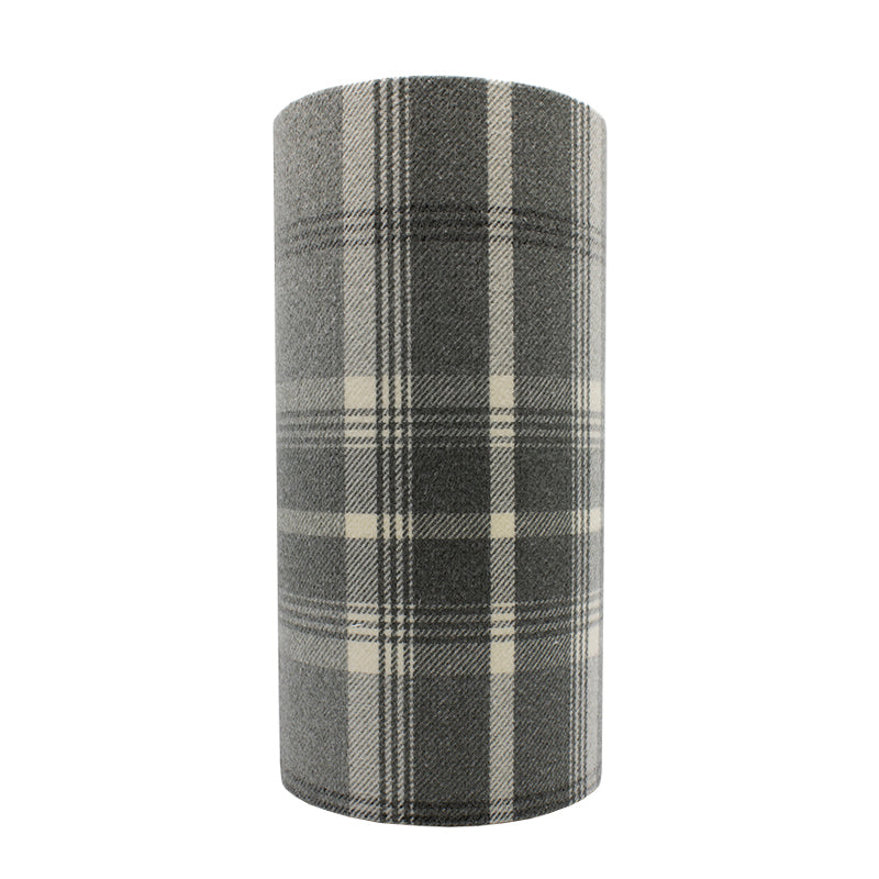 Balmoral Dove Grey Tall Drum Lampshade