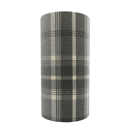 Balmoral Dove Grey Tall Drum Lampshade