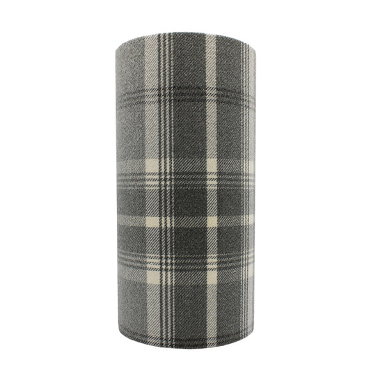 Balmoral Dove Grey Tall Drum Lampshade
