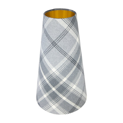 Balmoral Dove Grey Tall Tapered Lampshade