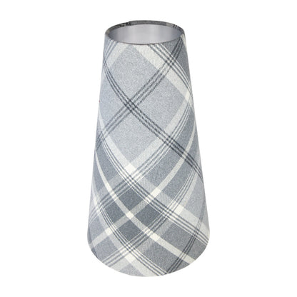Balmoral Dove Grey Tall Tapered Lampshade