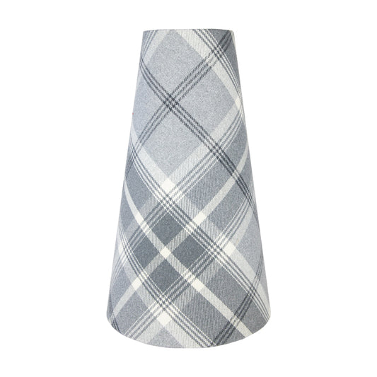 Balmoral Dove Grey Tall Tapered Lampshade