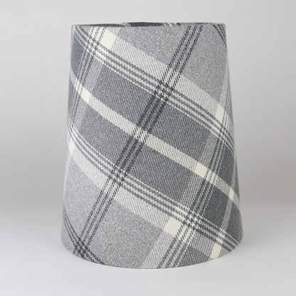 Balmoral Dove Grey Tall French Drum Lampshade