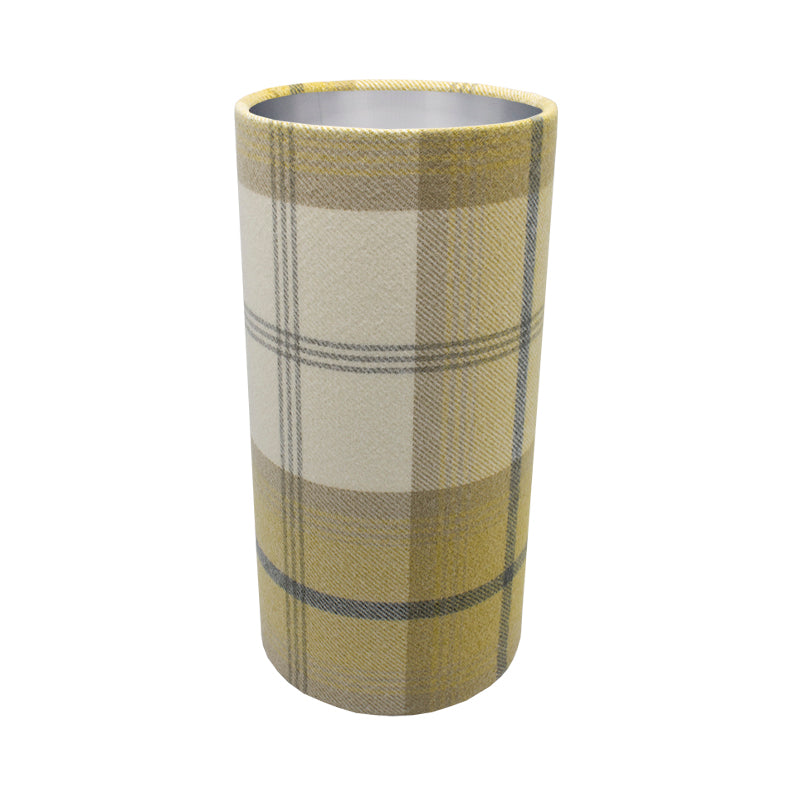 Balmoral Ochre Tall Drum Lampshade