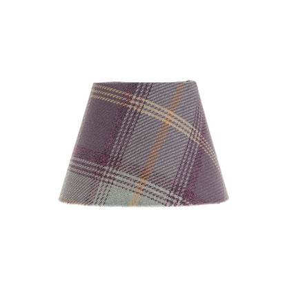 Balmoral Lavender Tartan Empire Lampshade