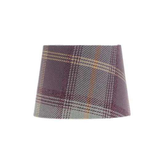 Balmoral Lavender Tartan French Drum Lampshade