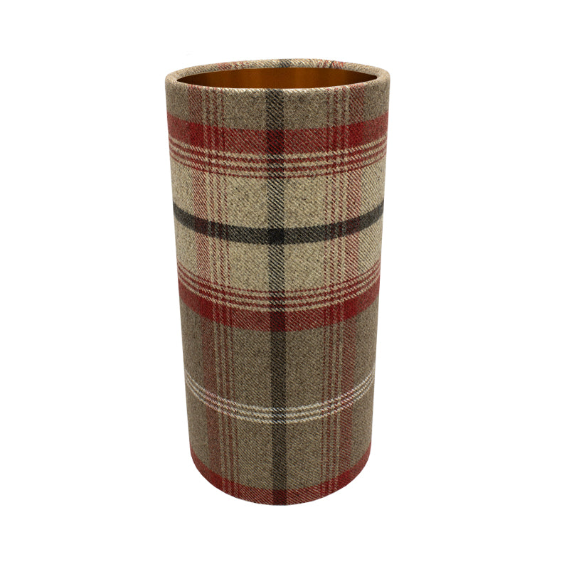 Balmoral Rosso Tall Drum Lampshade