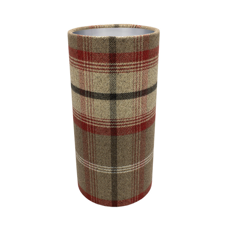 Balmoral Rosso Tall Drum Lampshade