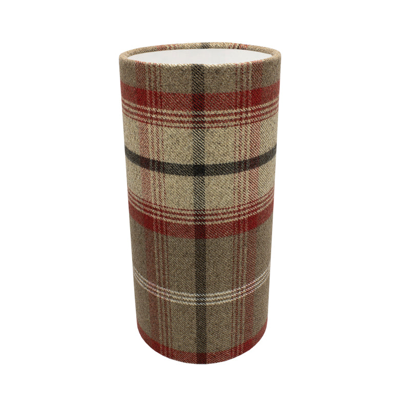 Balmoral Rosso Tall Drum Lampshade