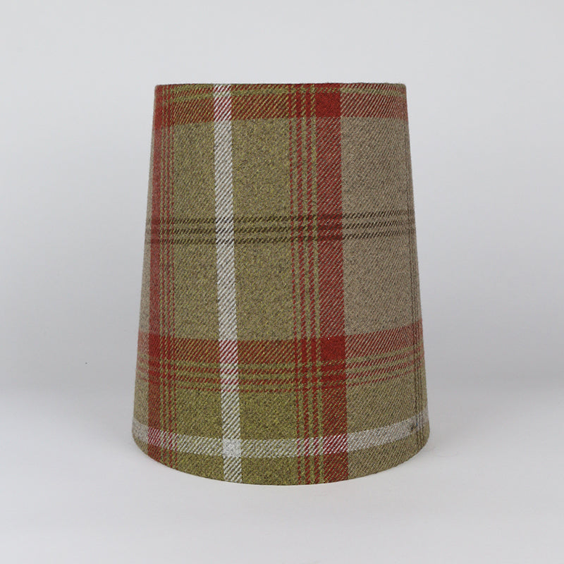 Balmoral Rust Tall French Drum Lampshade