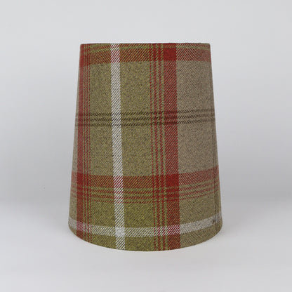 Balmoral Rust Tall French Drum Lampshade