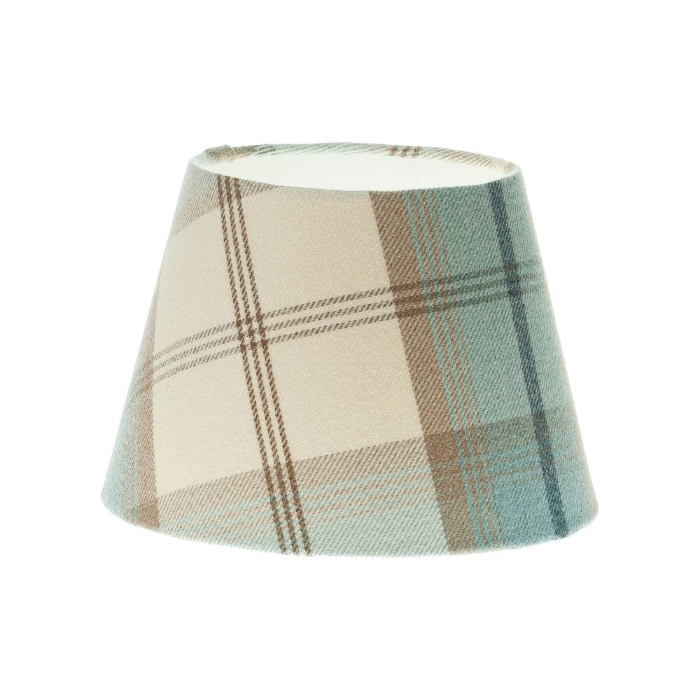 Balmoral Sky Tartan Empire Lampshade