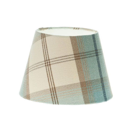 Balmoral Sky Tartan Empire Lampshade