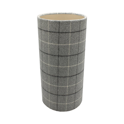 Bamburgh Dove Grey Tall Drum Lampshade