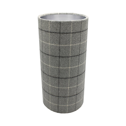 Bamburgh Dove Grey Tall Drum Lampshade