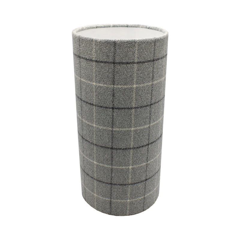 Bamburgh Dove Grey Tall Drum Lampshade