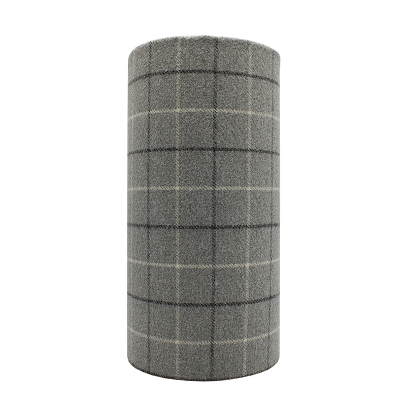 Bamburgh Dove Grey Tall Drum Lampshade