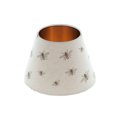Bees Empire Lampshade Brushed Copper Inner
