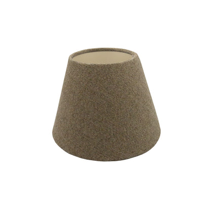 Beige Herringbone Empire Lampshade