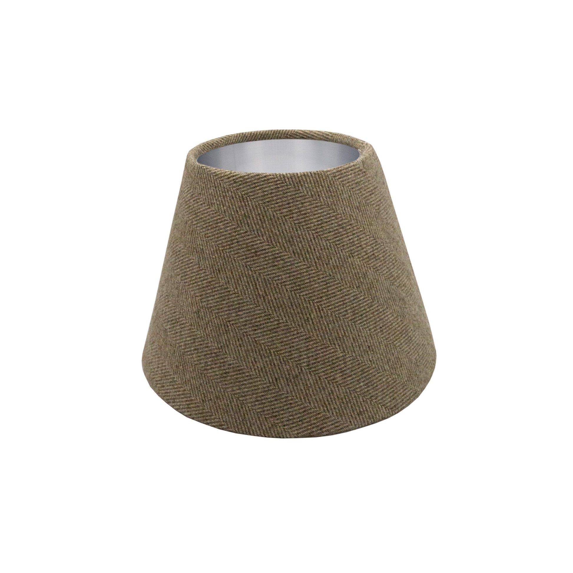 Beige Herringbone Empire Lampshade