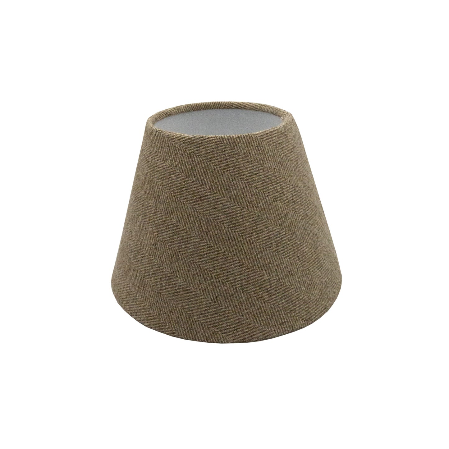 Beige Herringbone Empire Lampshade