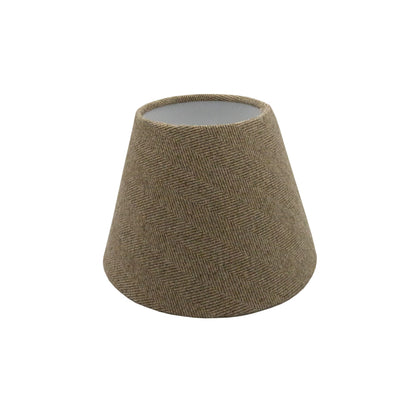 Beige Herringbone Empire Lampshade