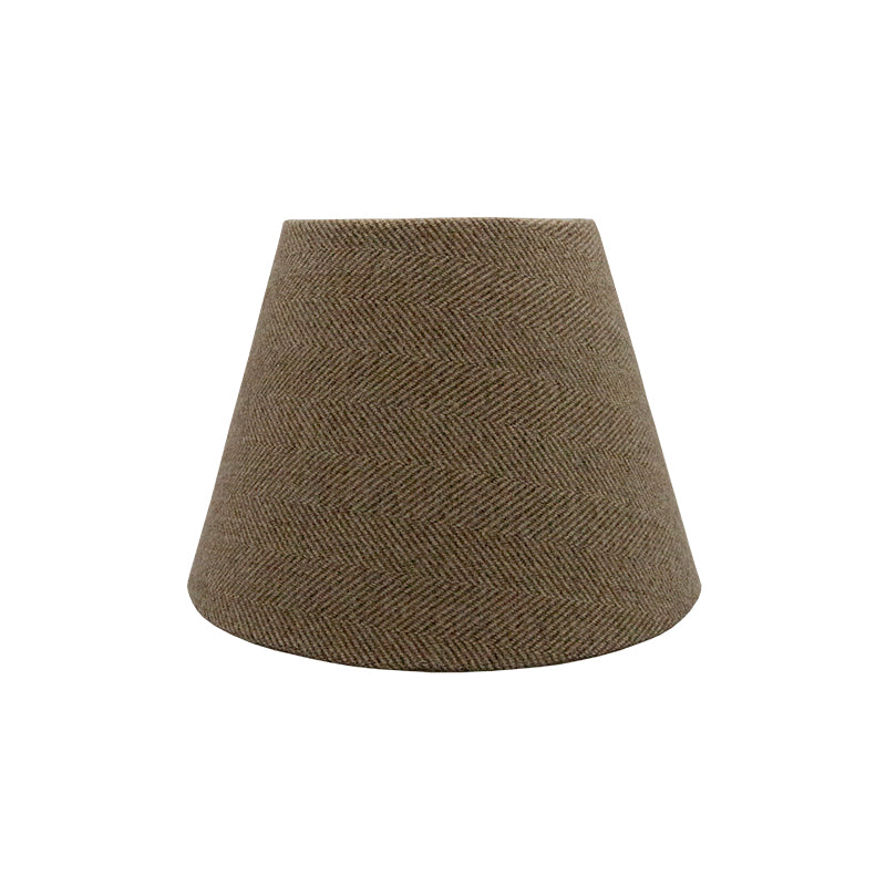 Beige Herringbone Empire Lampshade