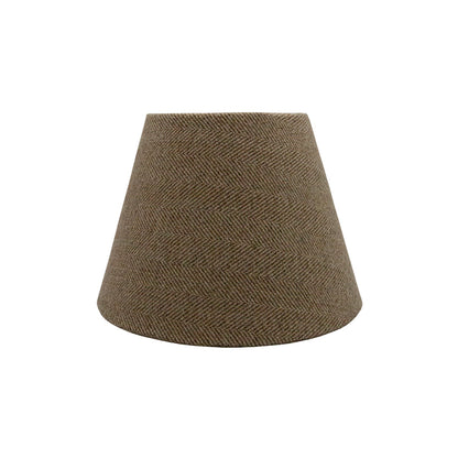 Beige Herringbone Empire Lampshade