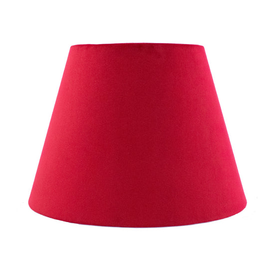 Berry Red Velvet Empire Lampshade