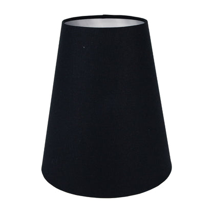Black Cotton Tall Empire Lampshade