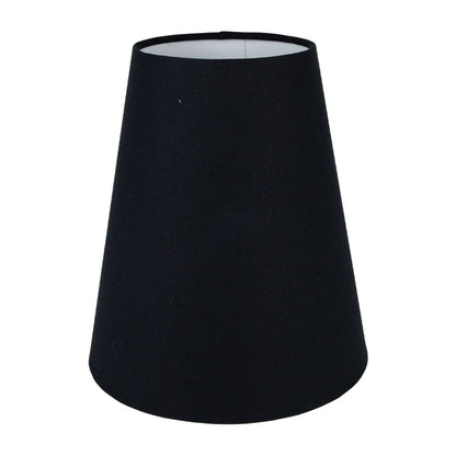 Black Cotton Tall Empire Lampshade