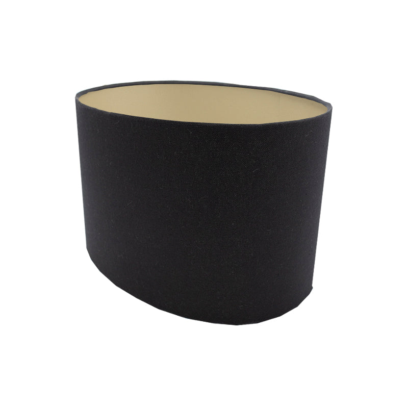 Black Oval Lampshade